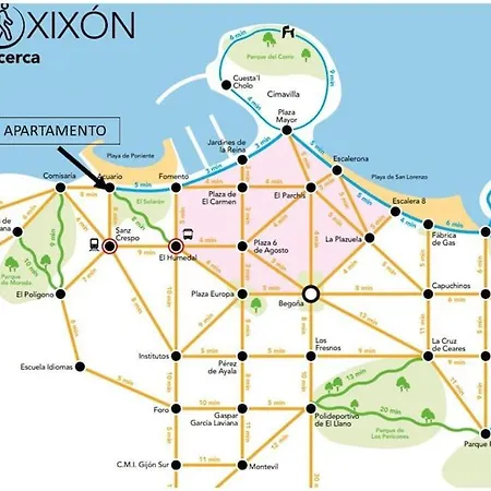 Apartamento Playa, Terraza, Vistas Al Mar, Garaje, Estacion Ave A 5 Min Andando *